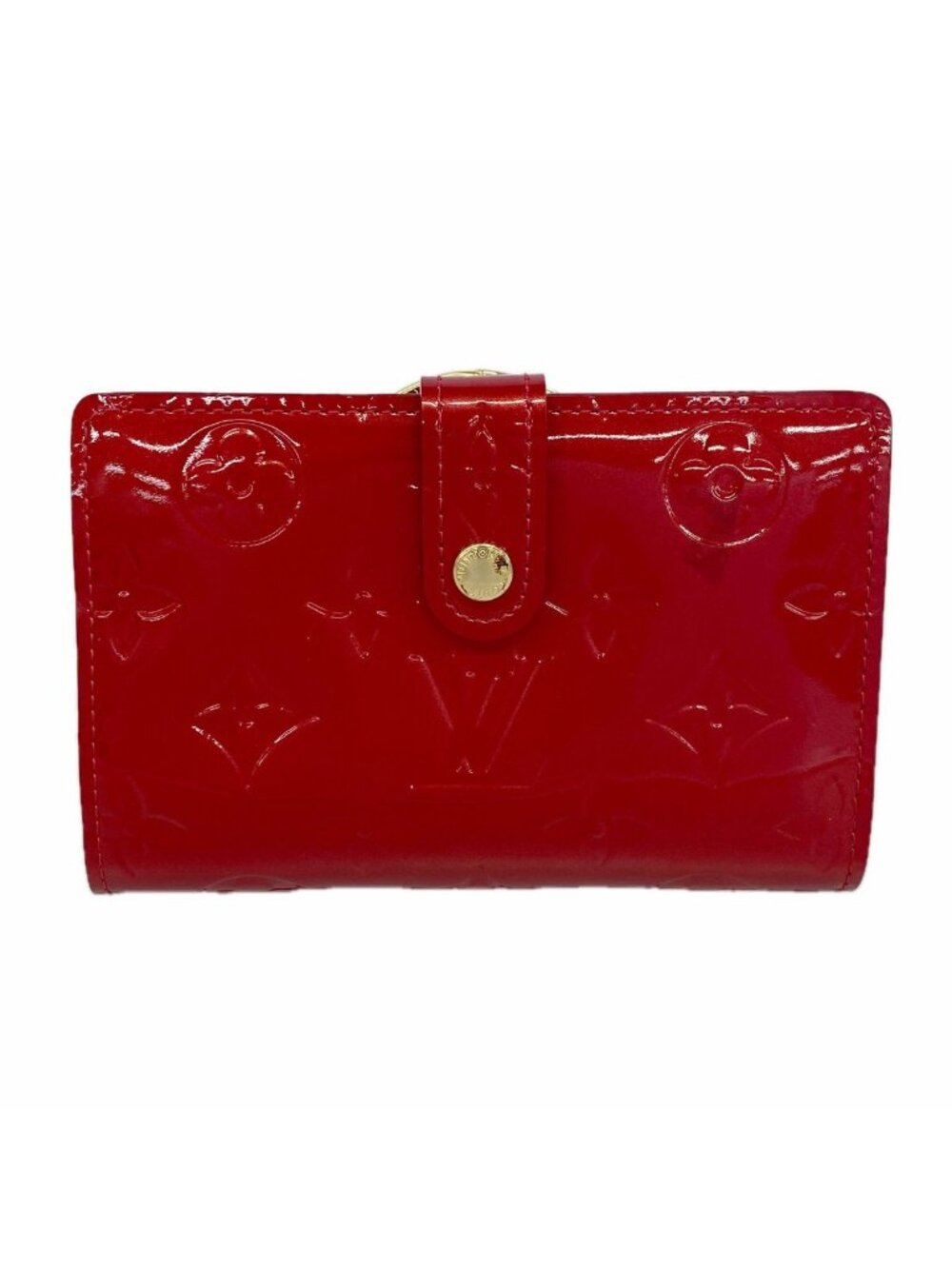 Louis Vuitton Wallet Vernis Portefeuille Viennois Pomme D'amour